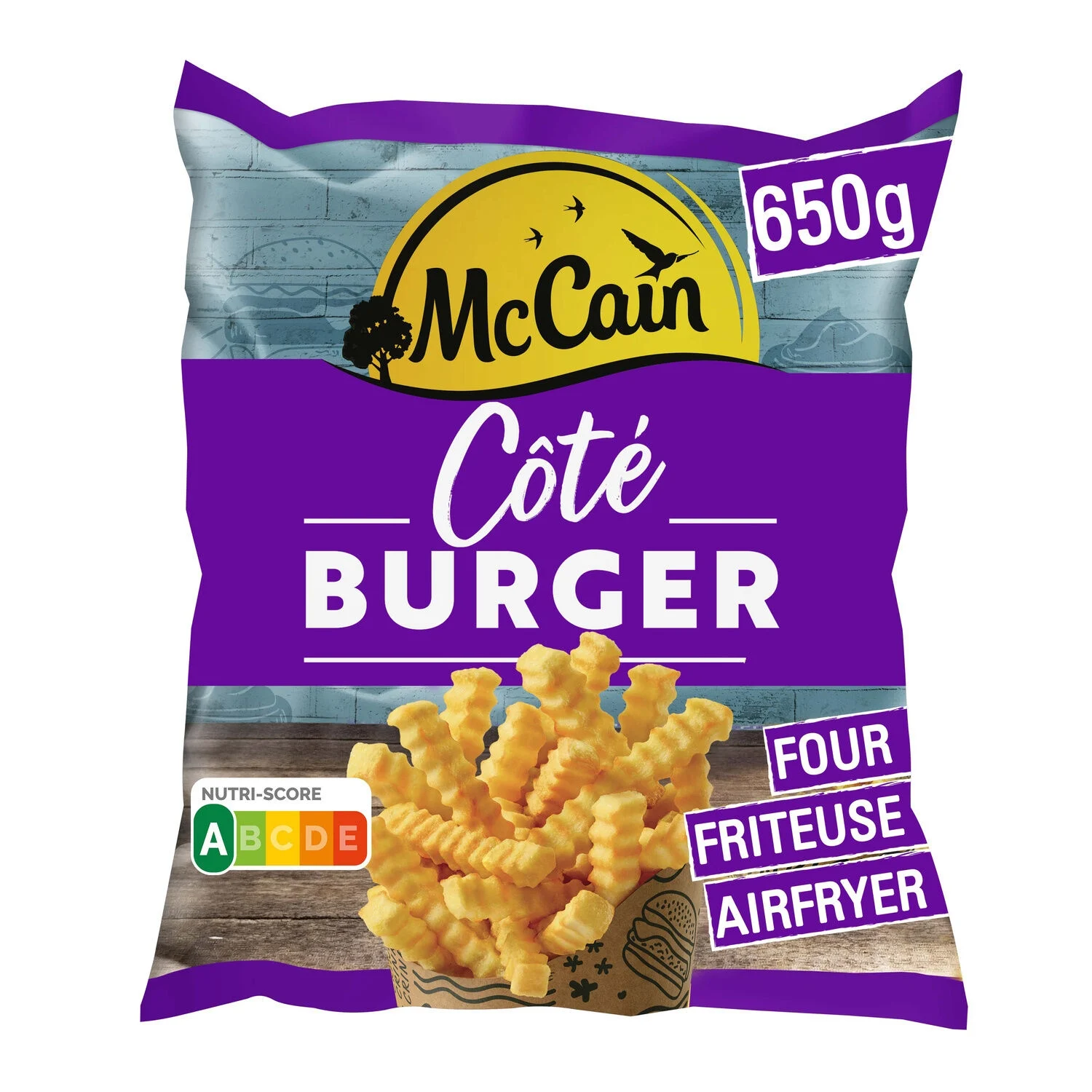 Frites Cote Burger 650g