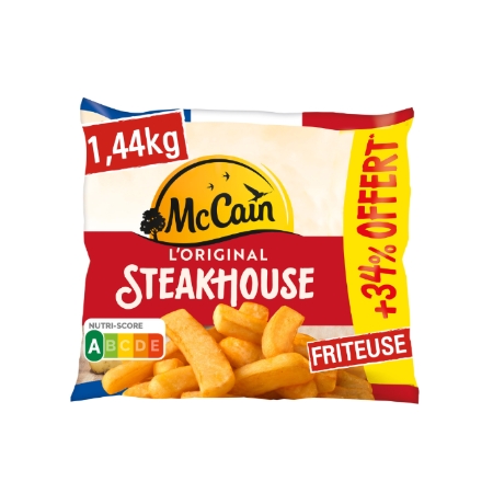 1 44kg La Frit Steakhou Mccain