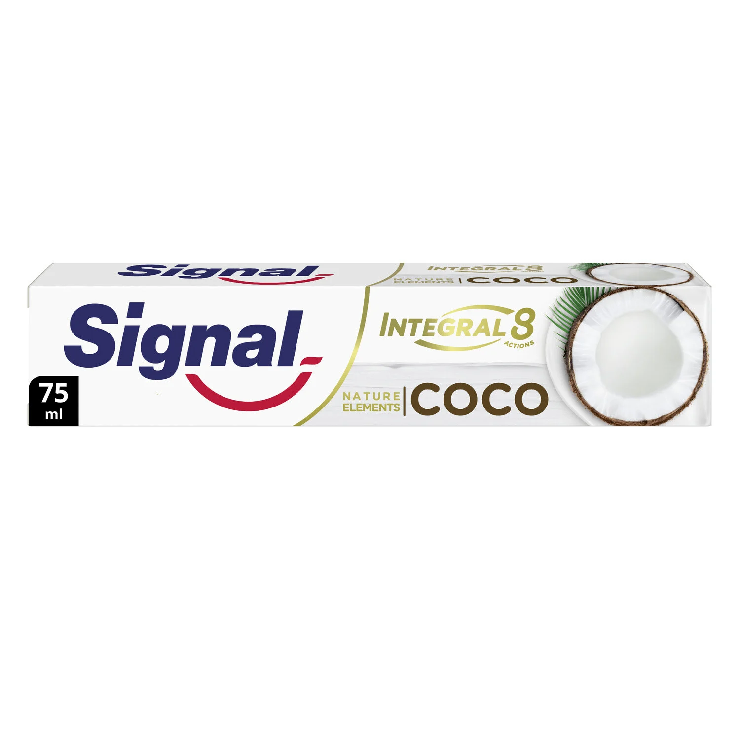 Dentrifrice Integral 8 Nature Elements Coco 75ml - Signal