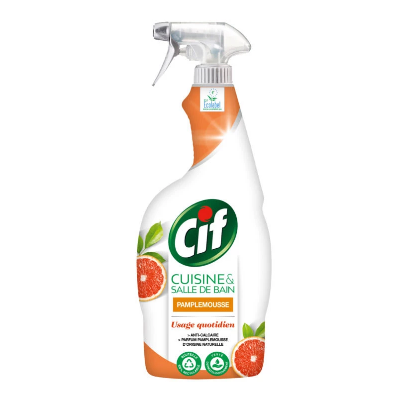 Nettoyant cuisine & salle de bain 750ml - CIF