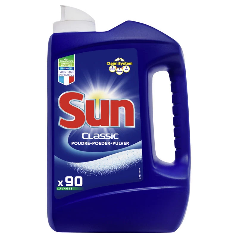 Classic Powder Dishwasher Cleaner 2.85kg - Sun