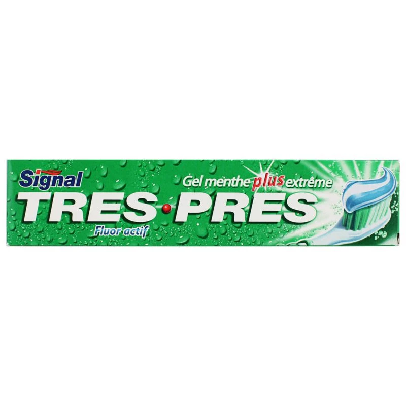 Dentifrice Gel Menthe Plus Extrême 100ml -signal