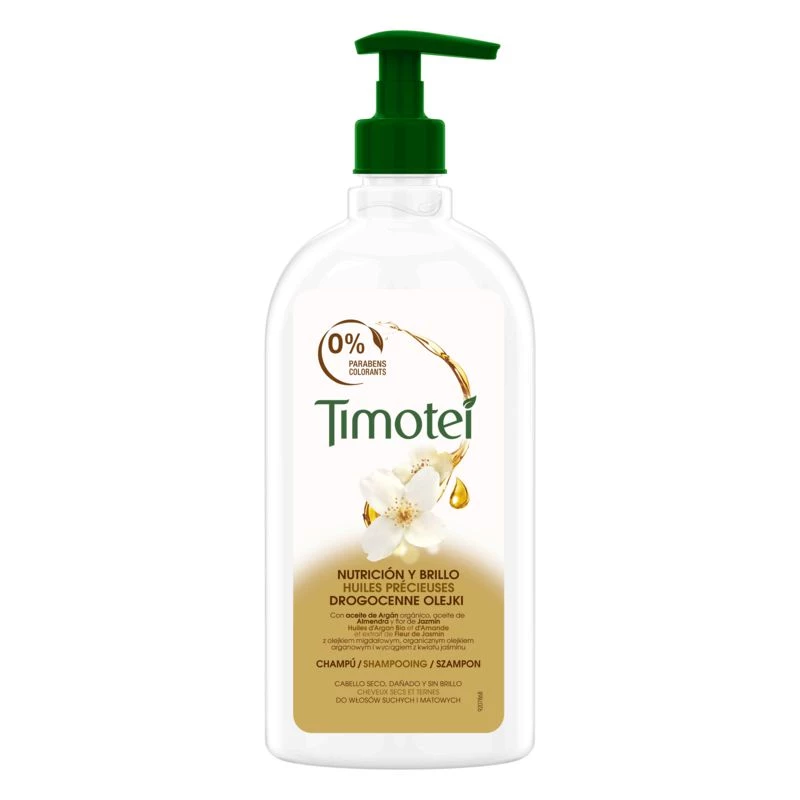 شامبو مغذي بزيت الأركان والزيوت الثمينة 750 مل - Timotei