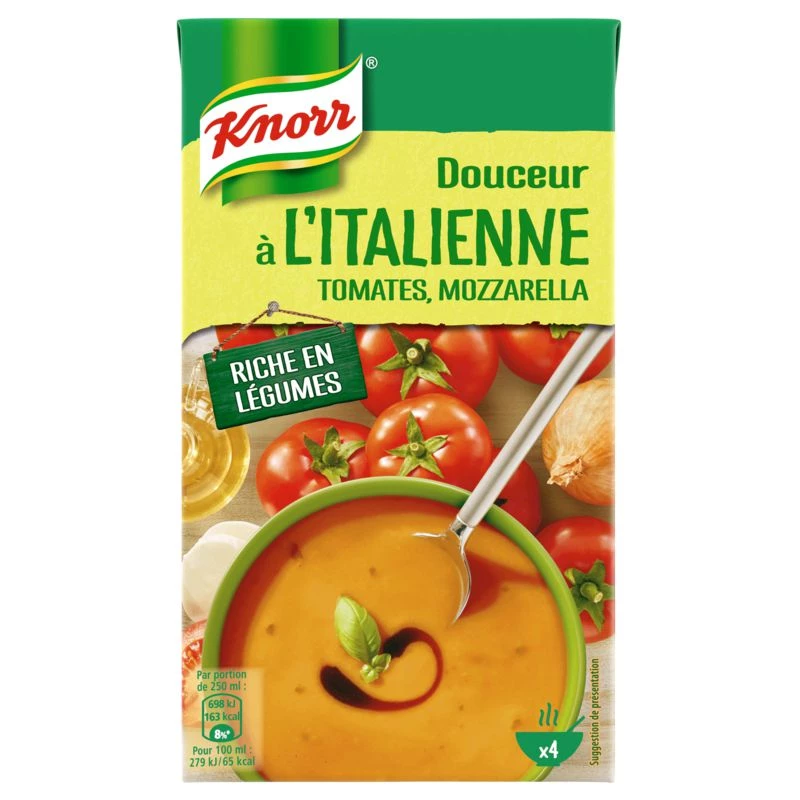 Tomaten-Mozzarella-Suppe, 1L - KNORR