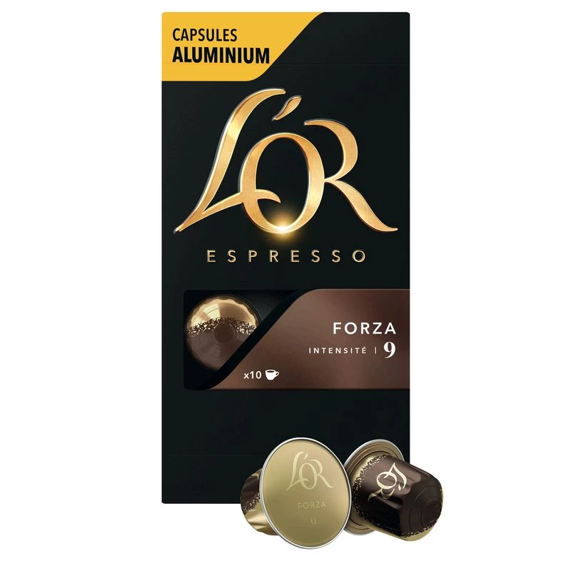 Café Forza X10 Capsule Alluminio 52g - L'OR