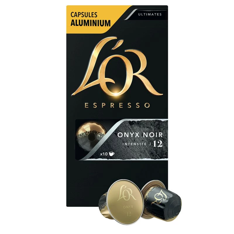 Café Onyx X10 Capsules Aluminium 52g - L'OR