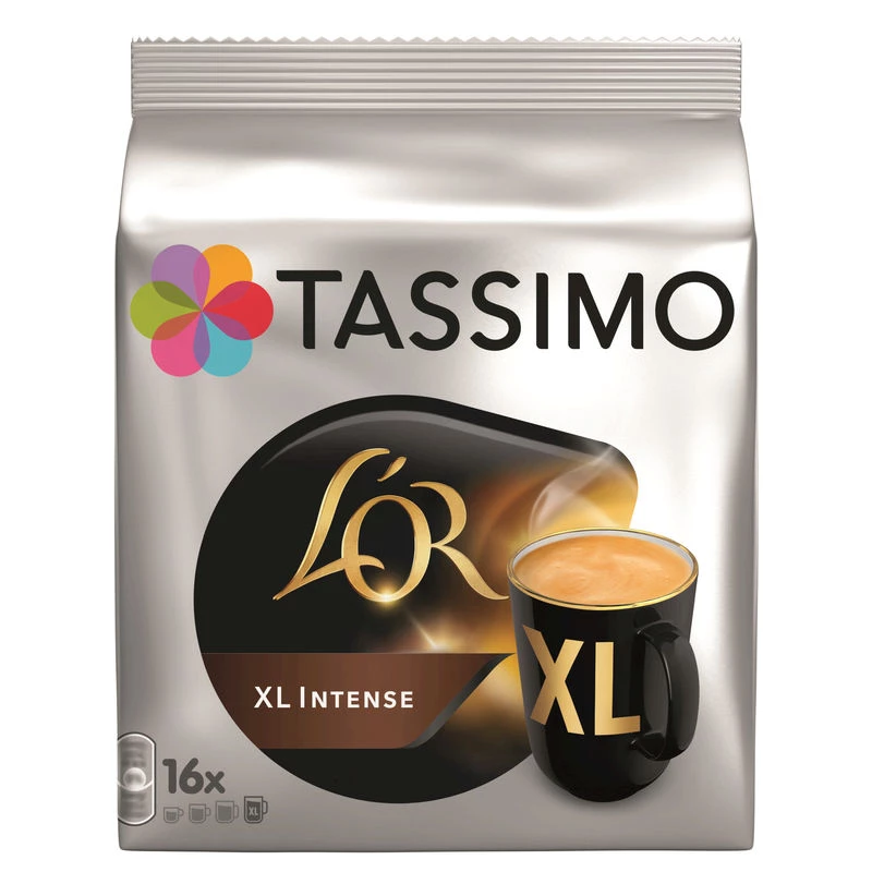 Café Intense L'or XL X16 Pods 136g - TASSIMO