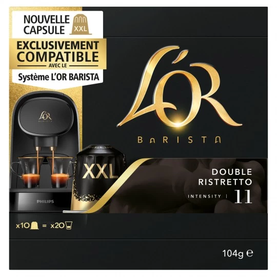 Café Capsule Doppio Ristretto; x10; 104 g - L'OR