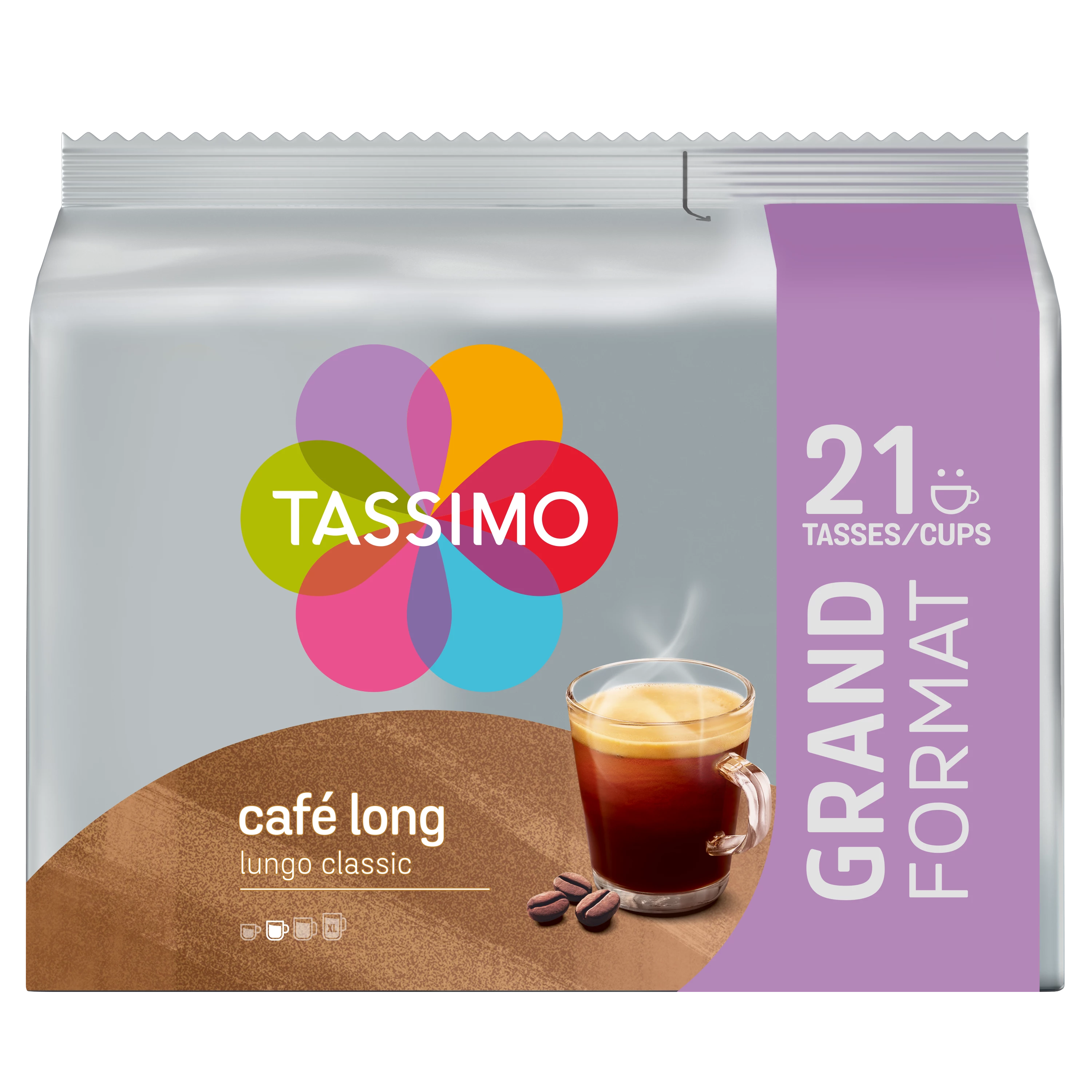 Tassimo Café Clase Larga X21 141g - TASSIMO