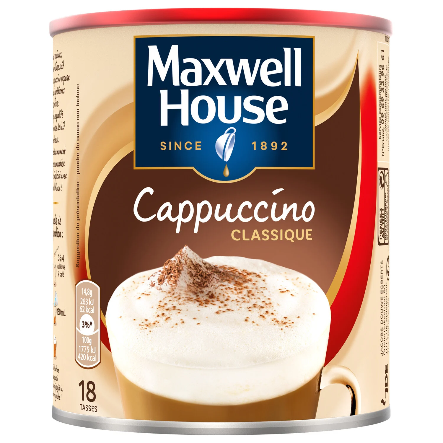 Classic Cappuccino 280g - Maxwell House