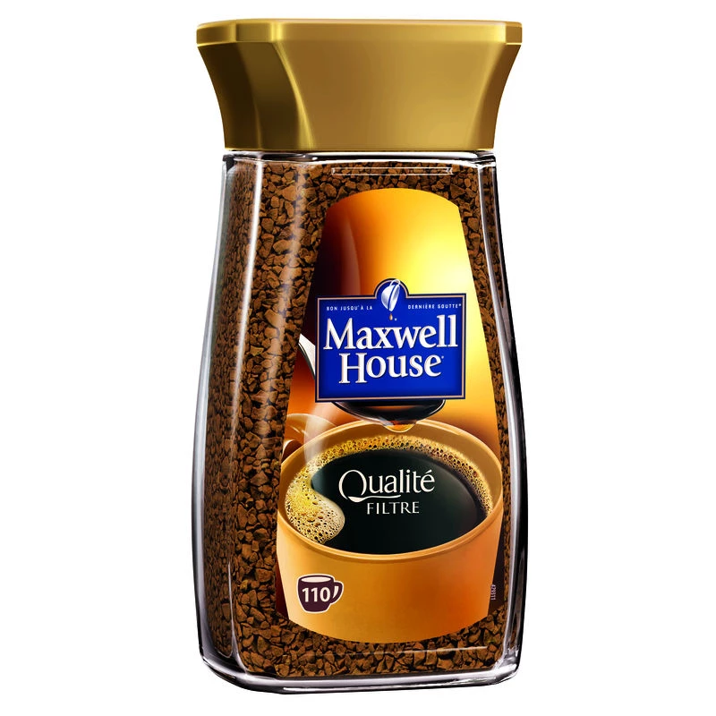 فلتر قهوة قابلة للذوبان 200 جرام - MAXWELL HOUSE