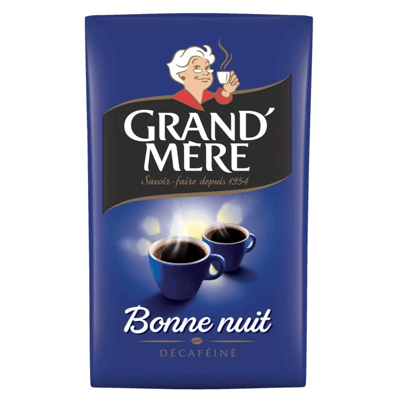 Buenas Noches Café Molido Descafeinado 250g - GRAND'MÈRE