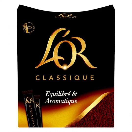 Café classique x25 sticks 45g - L'OR