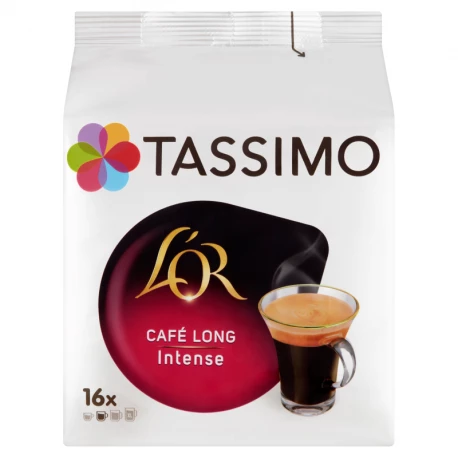 كبسولات قهوة لور مكثفة طويلة X16 128 جرام - TASSIMO