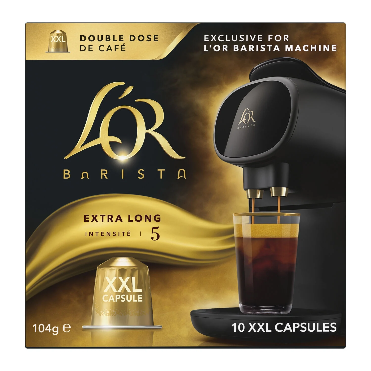 Café Capsules Extra Long X10 - L'or