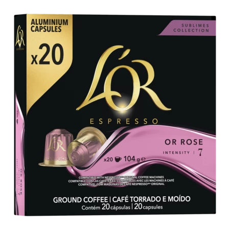 X20 Capsules L Or Or Rose
