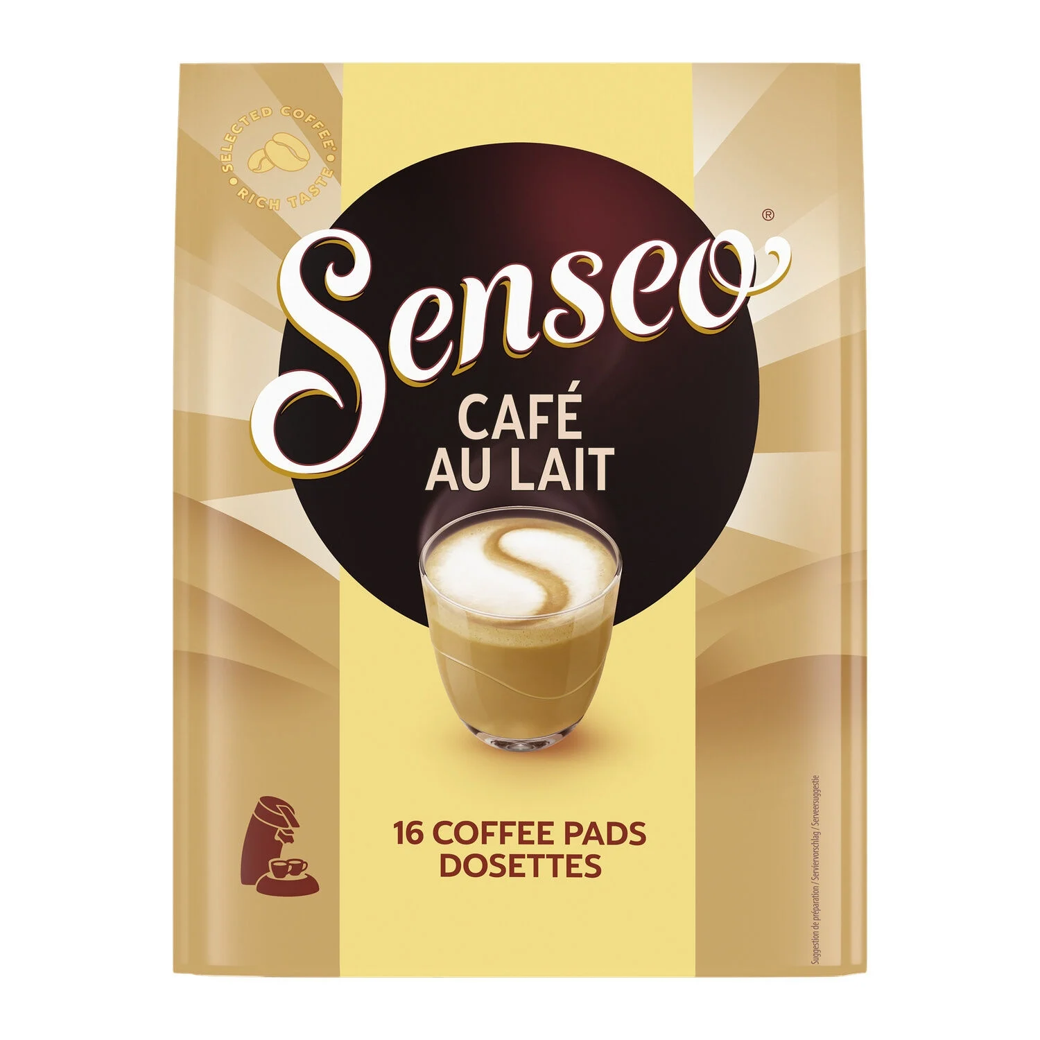 Café Dosettes Au Lait X16 - Senseo