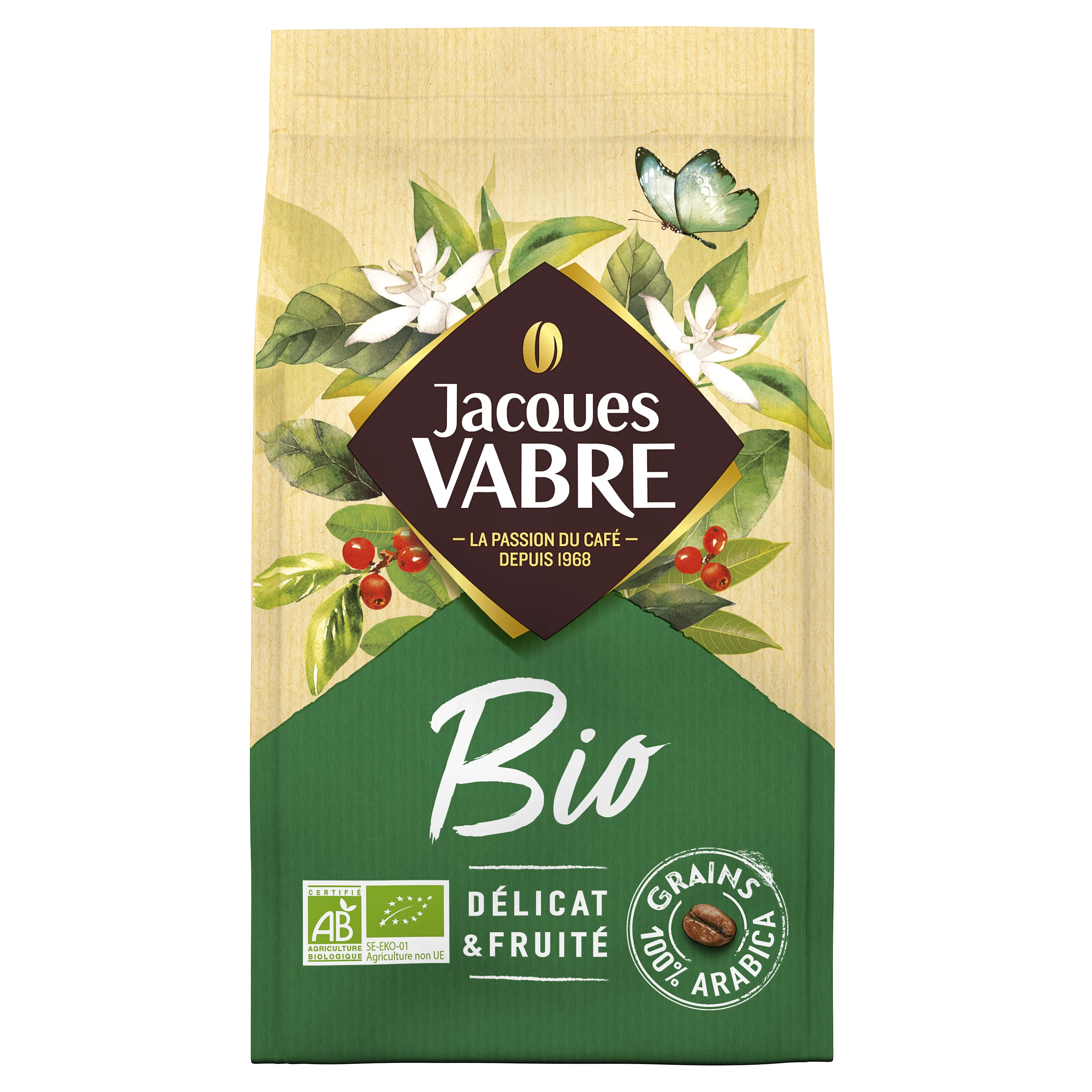 Jacques Vabre Grãos Orgânicos 400 G