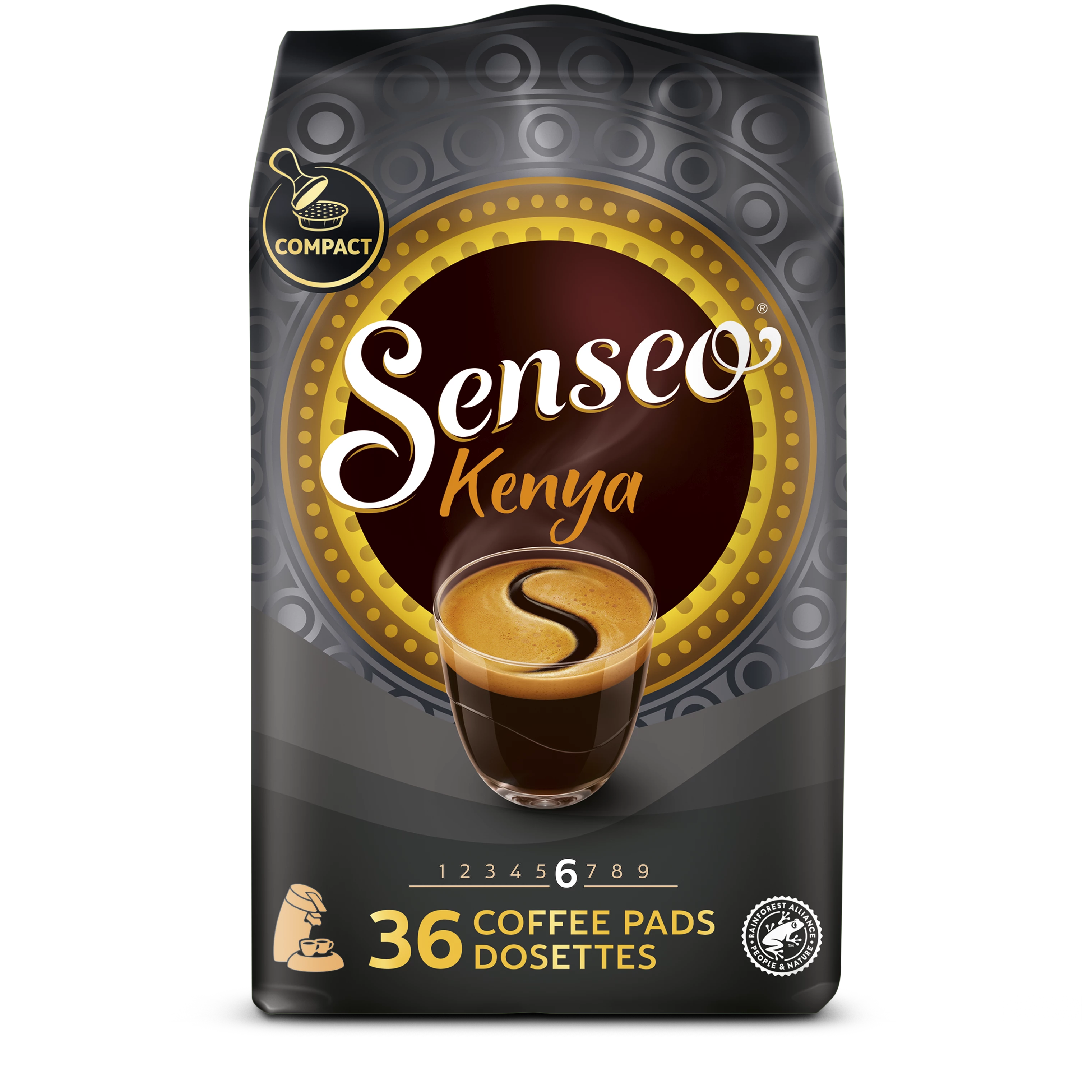 Senseo Kenya 36dosetts 250g