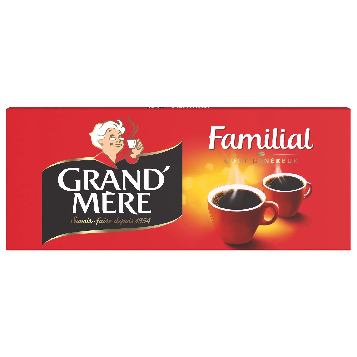 قهوة عائلية مطحونة 4x250 جرام - GRAND' MÈRE