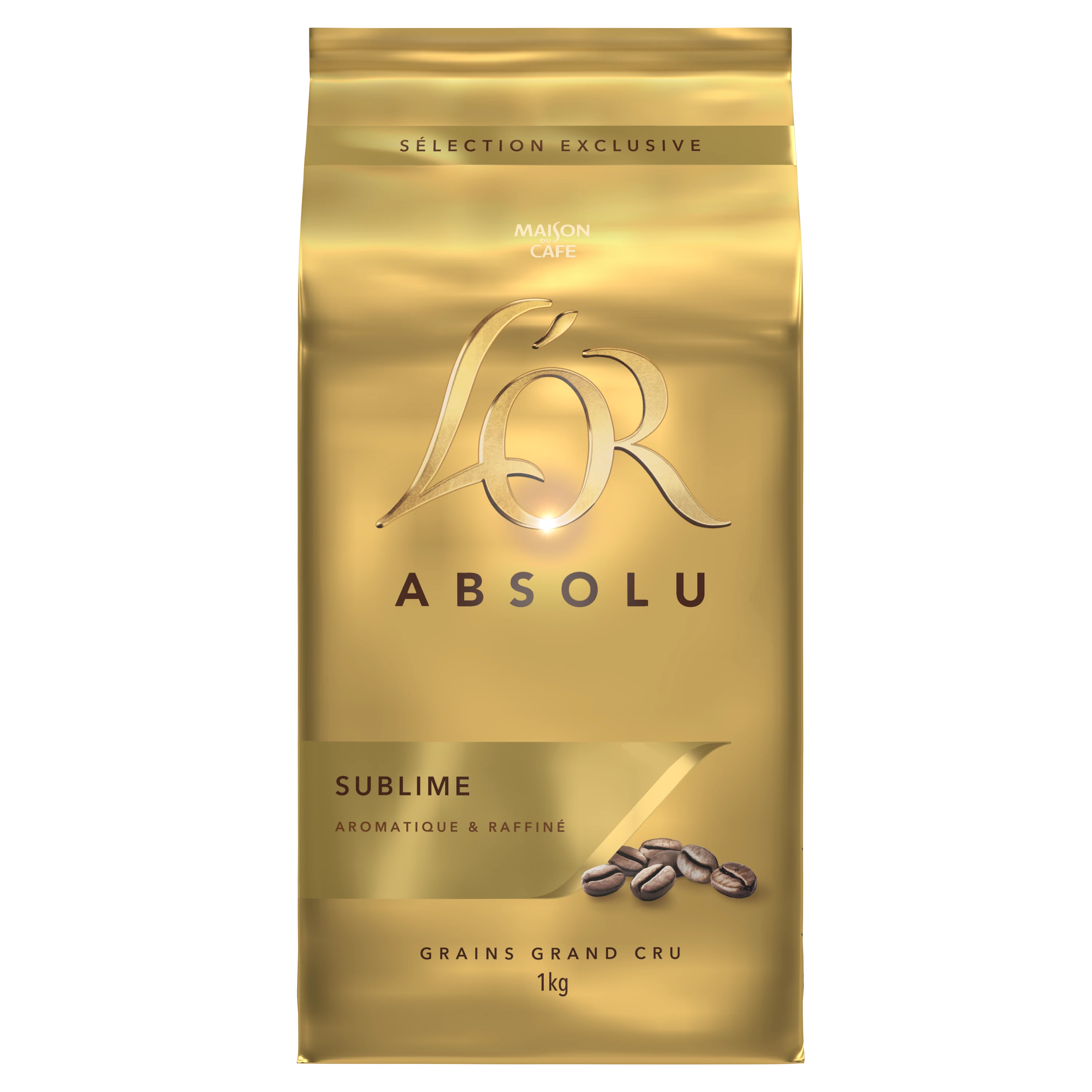 Café em Grãos Ouro Absoluto 1kg - L'OR