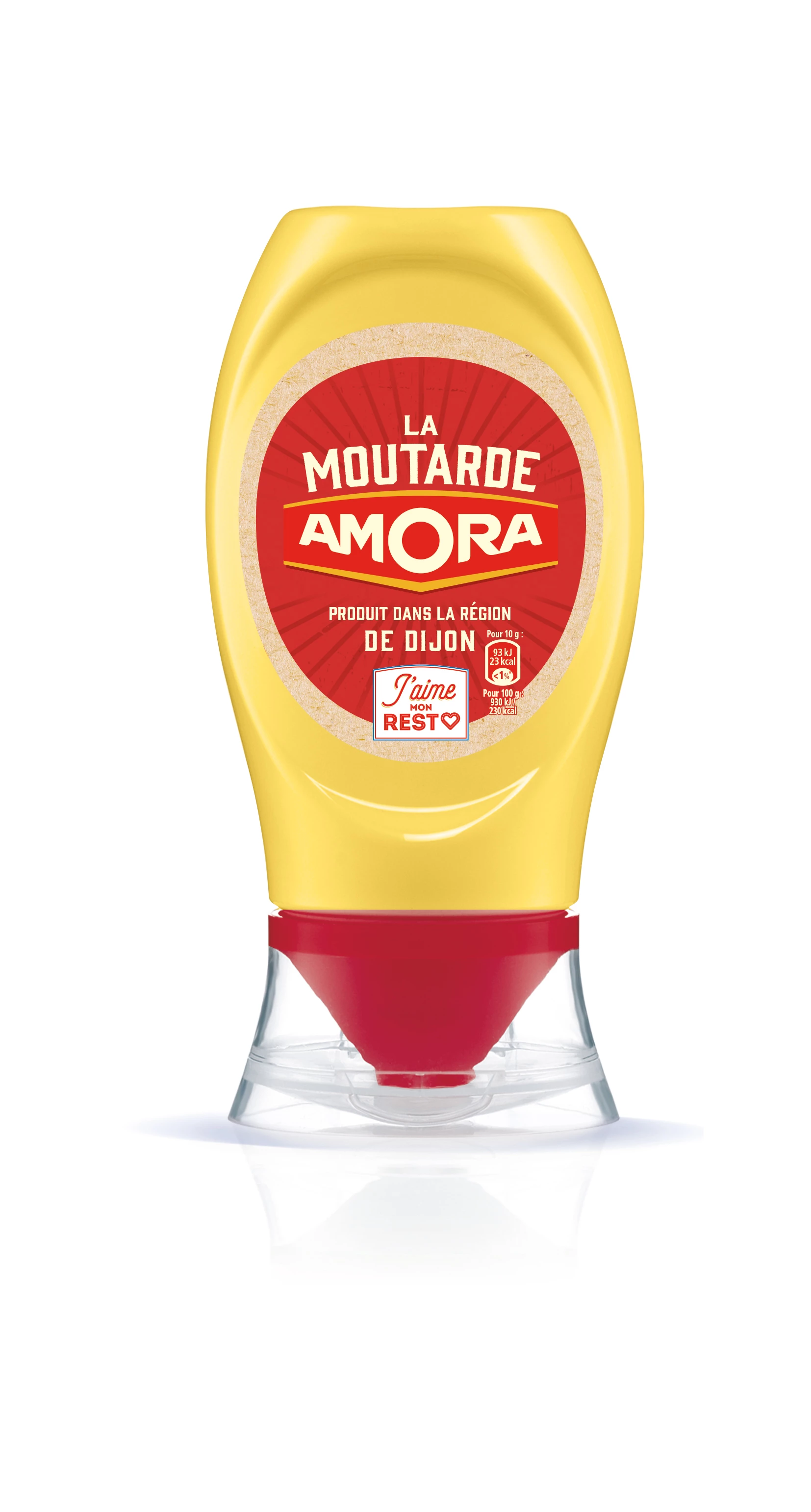Amora Moutarde De Dijon Flacon Souple 265g