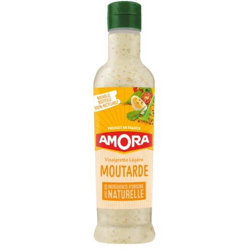 Vinaigrette moutarde 380ml - AMORA