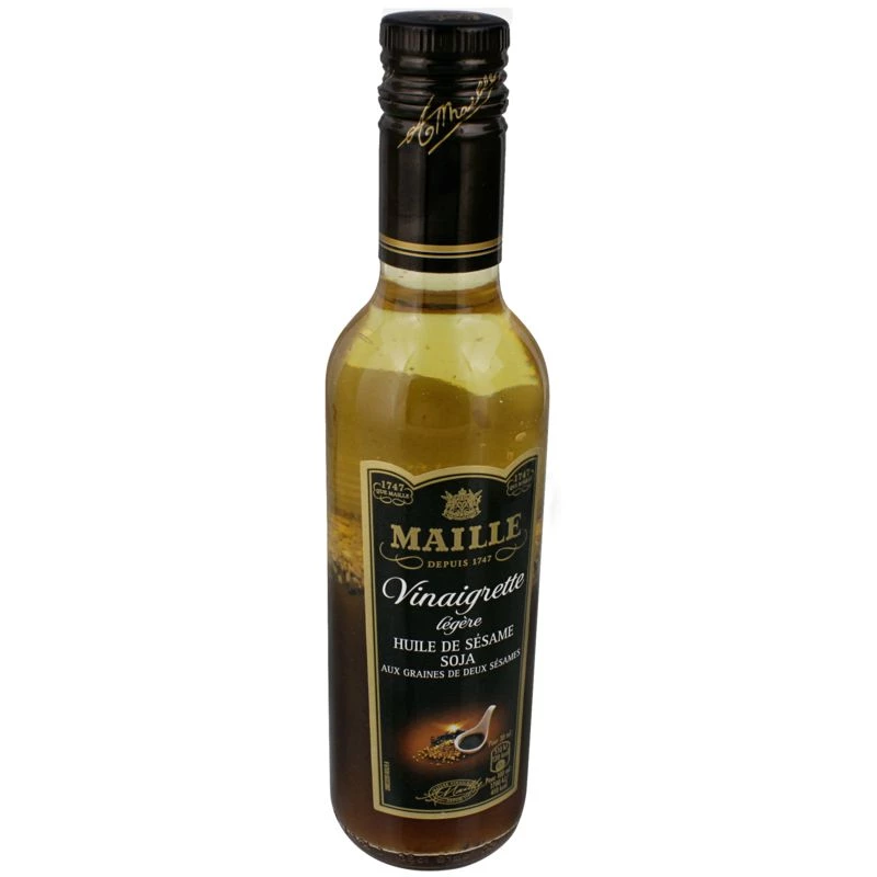 Vinaigrette Légère à l'Huile de Sésame et Soja, 36cl - MAILLE