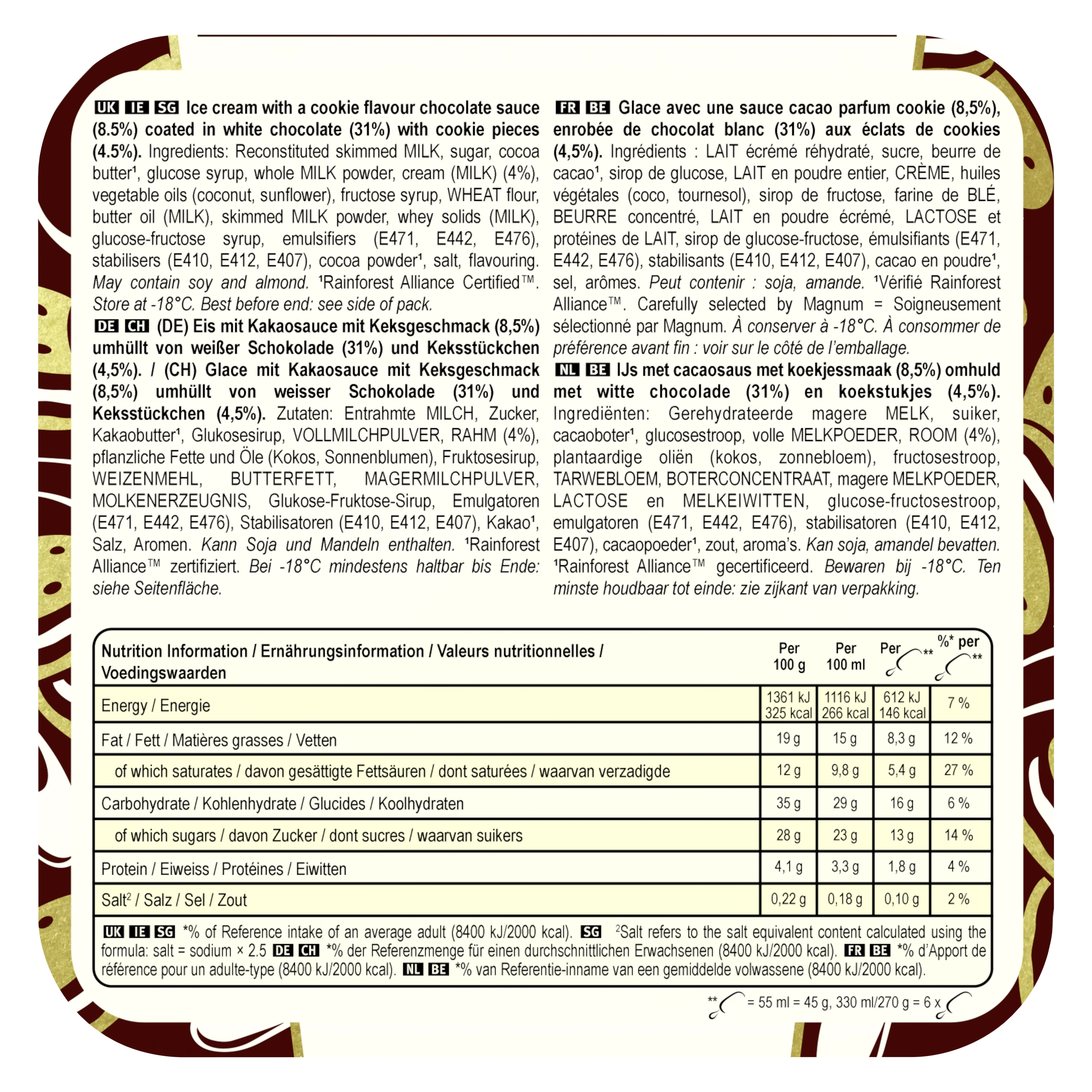 Ge Magn.mini W.choc.cookx6 270