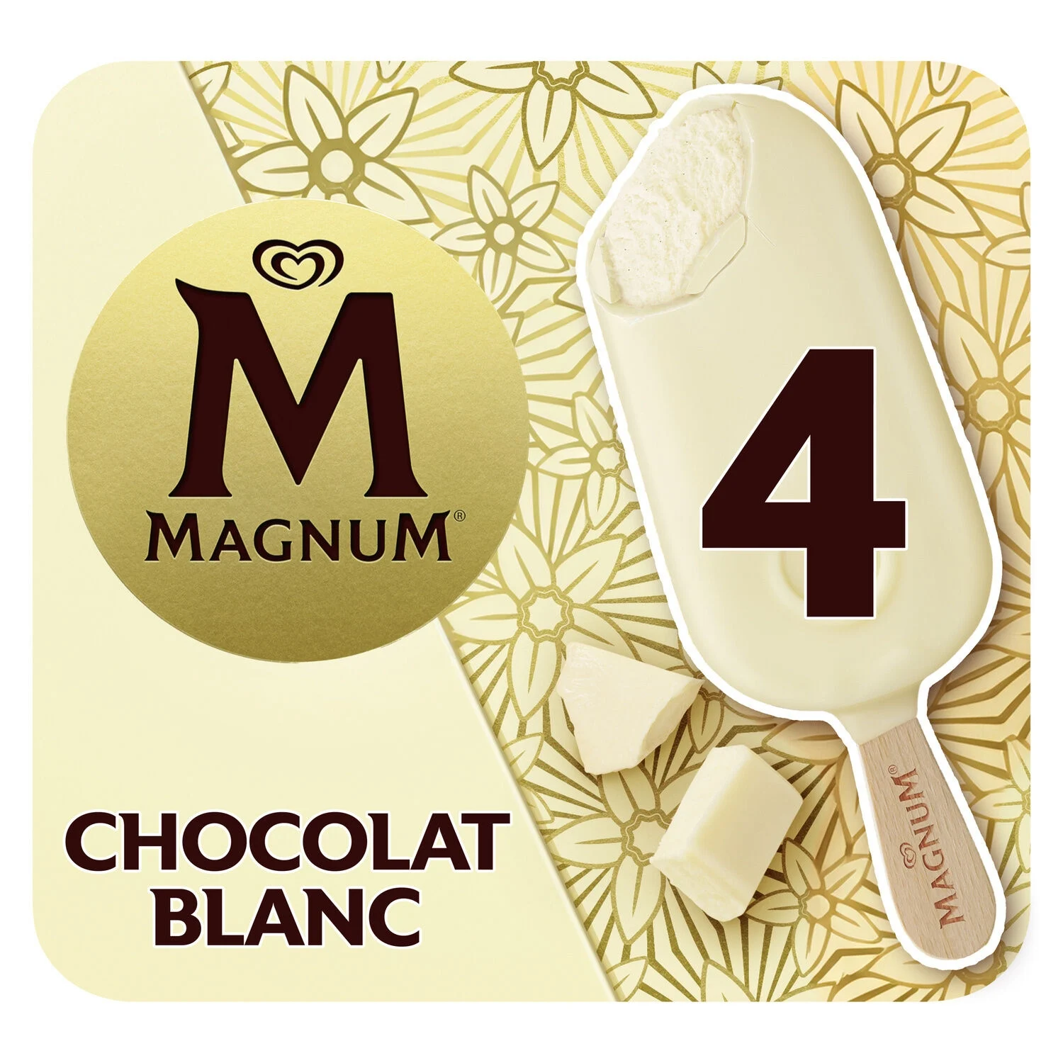 Ice Bank White Chocolate X4- Magnum