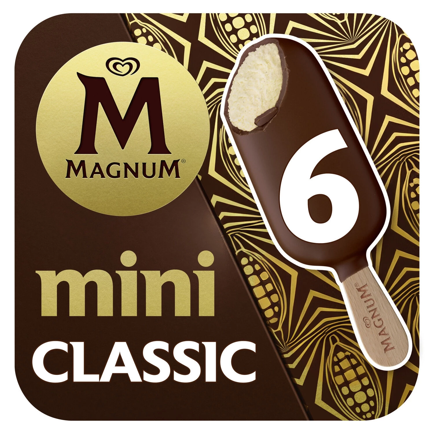 Ice Cream Mini Stick Classic X6 -magnum