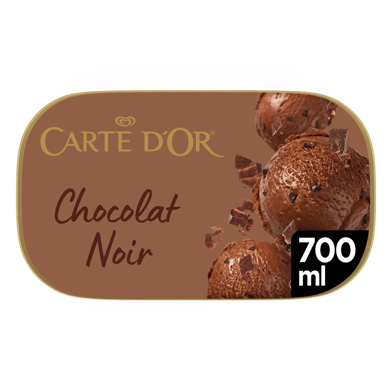 374g dark chocolate ice cream - Carte D'or