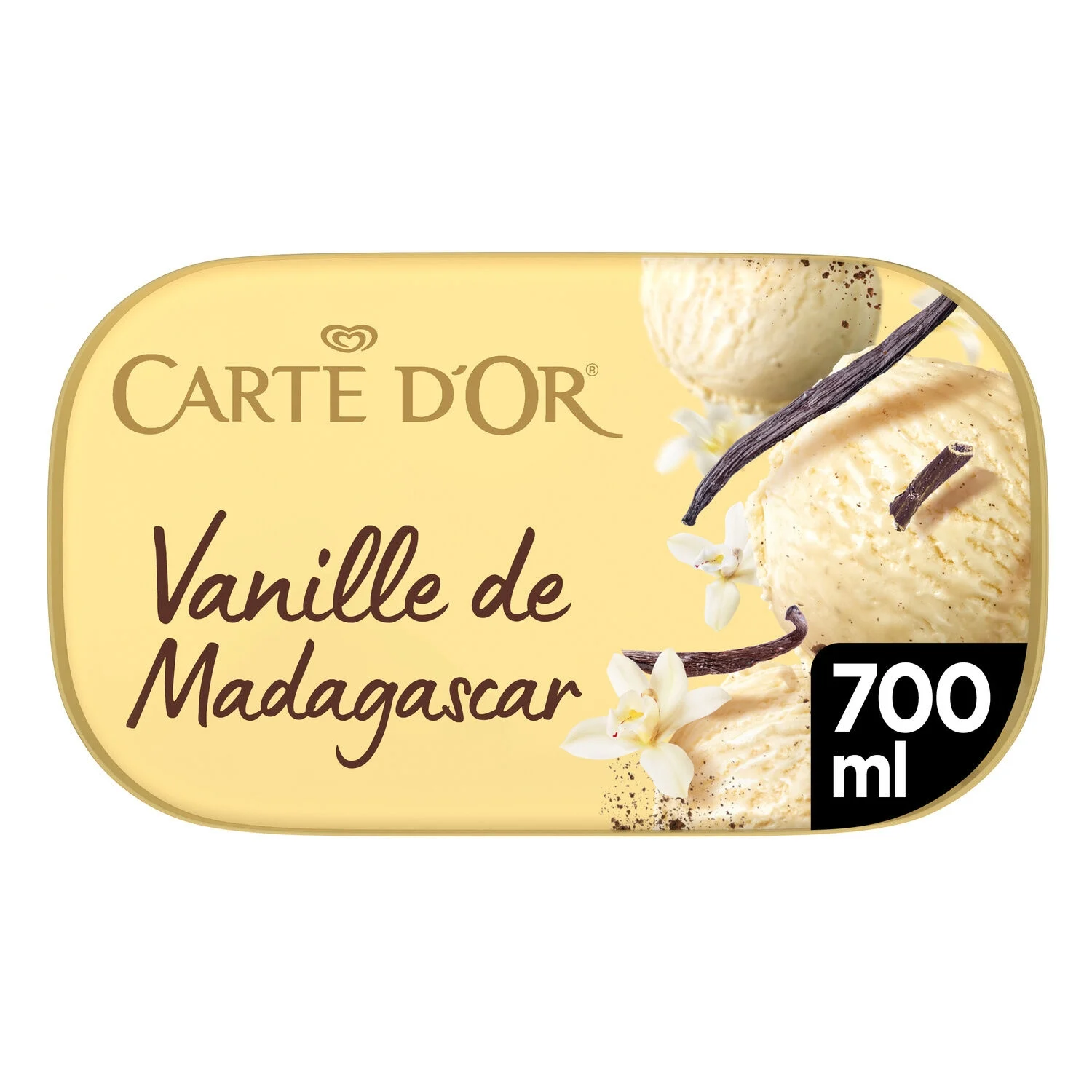Madagascar vanilla ice cream 367g - Carte D'or