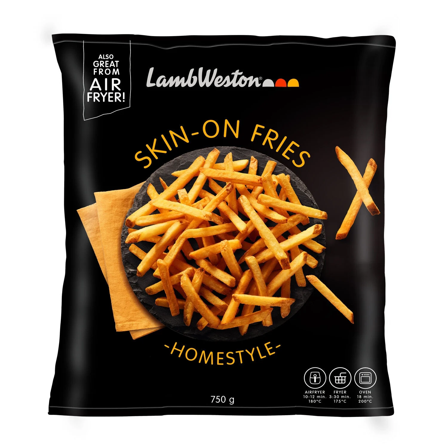 750g Frites Avec Peau Lambwest