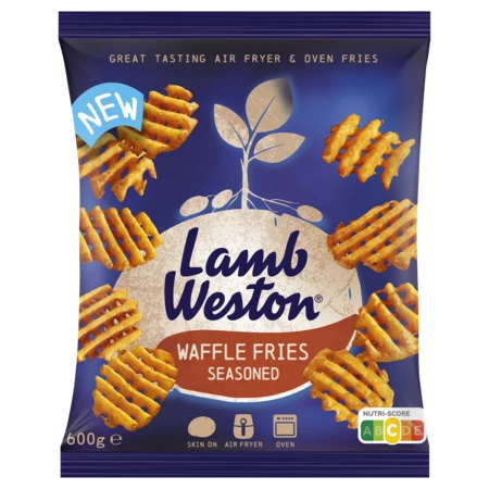 600g Frites Waffle Lambweston - LAMB WESTON