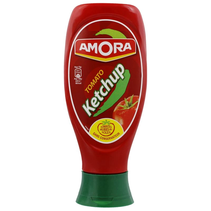 Ketchup, 550g - AMORA