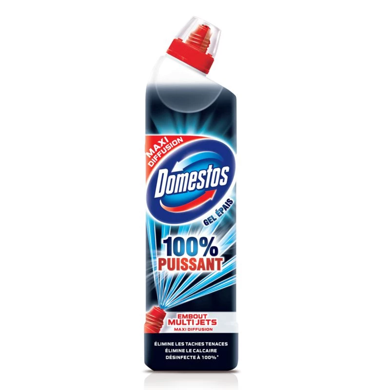 Gel Wc 100% puissant 750ml - DOMESTOS