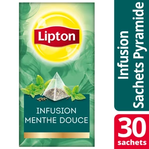 Lipton Exclusive Selection Infusion Menthe Douce 30 Sachets Pyramides