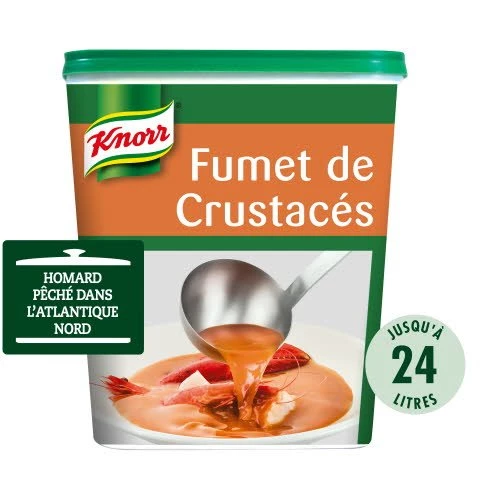 Knorr Fumet De Crustacés Déshydraté 600g Jusqu'à 24l