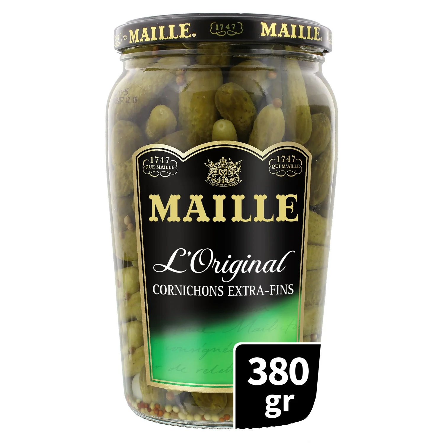 Extra-end pickles 380g - Maille