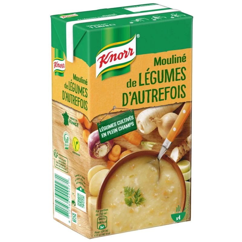 Sopa Tradicional De Verduras Moulinée, 1l - KNORR