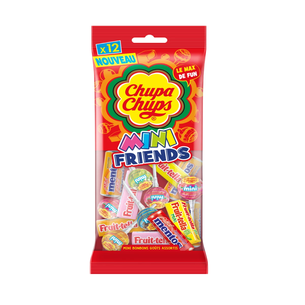 Bombons Mix Mini Amigos, 113g - CHUPA CHUPS