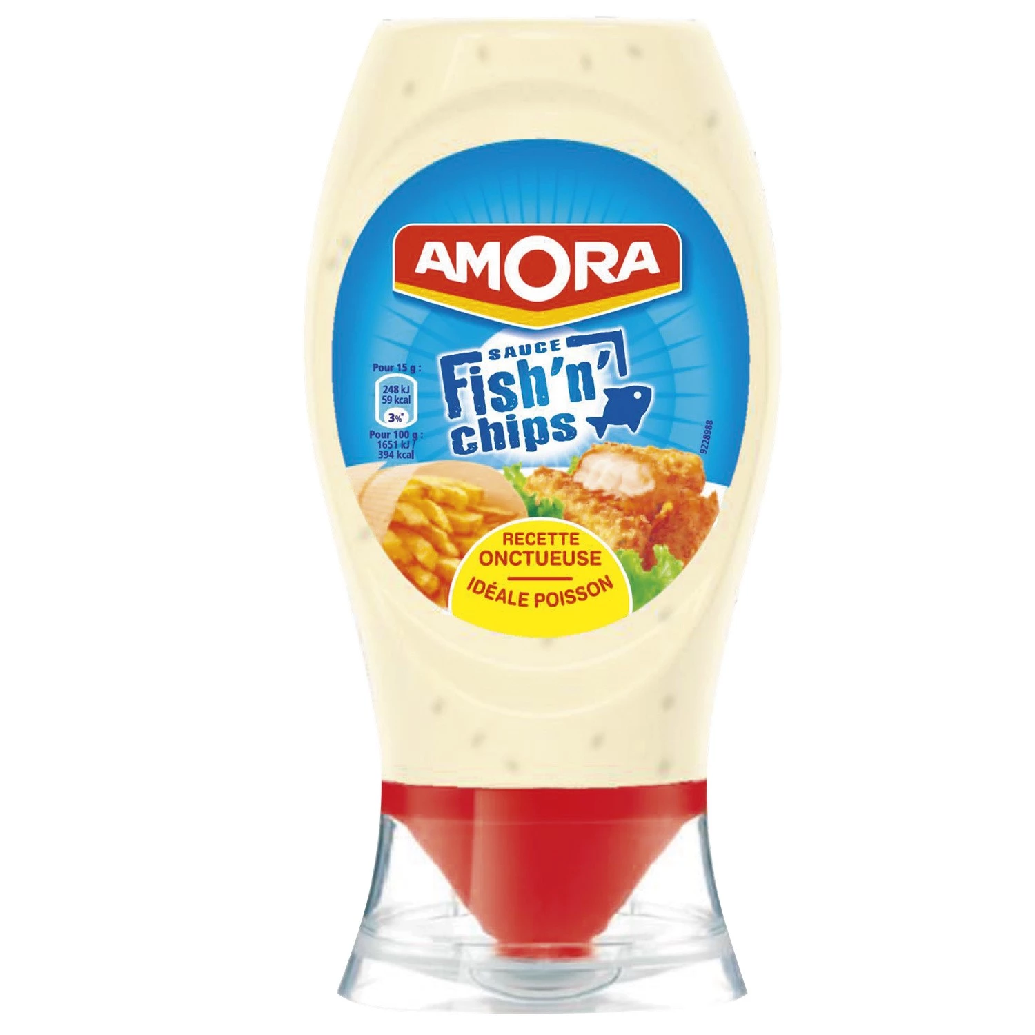 Saus Fish'n'Chips, 251g - AMORA