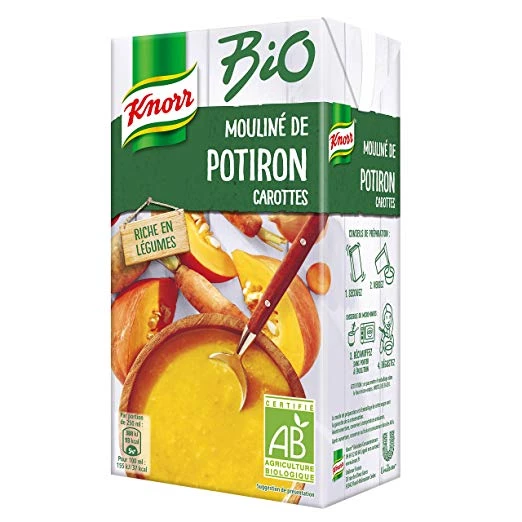 Mattone di carote zucca bio Mouliné 1l - KNORR