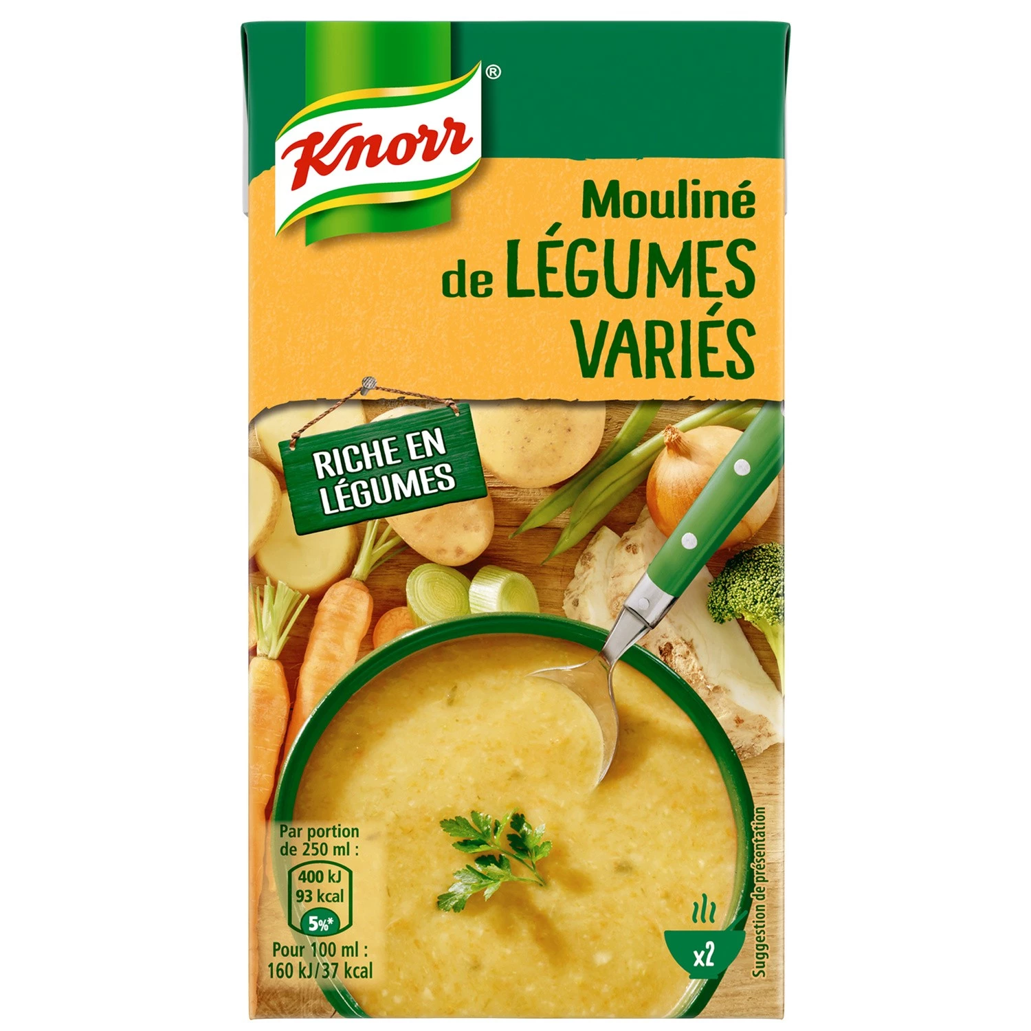 Soupe Moulinée de Légumes Variés, 50cl - KNORR