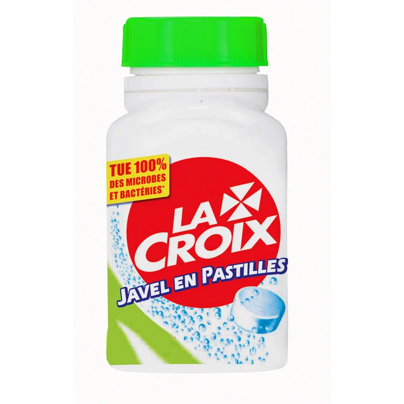 Désinfectant javel en 40 pastilles 130g - LA CROIX