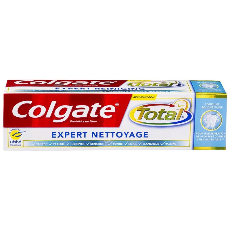 Colgate Dentifrice Total Expert Nettoyage 75ml