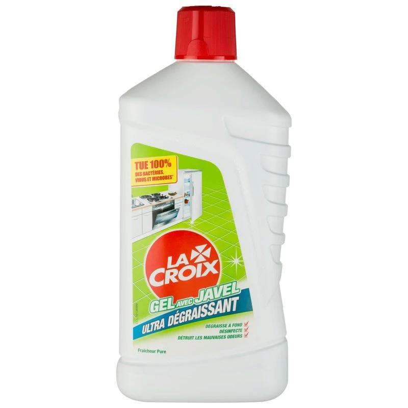 Gel con candeggina ultra sgrassante 1l - LA CROIX