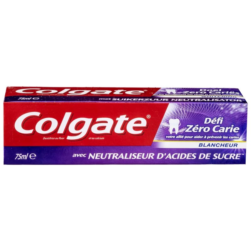 Dentifrice défi zéro carie 75ml - COLGATE