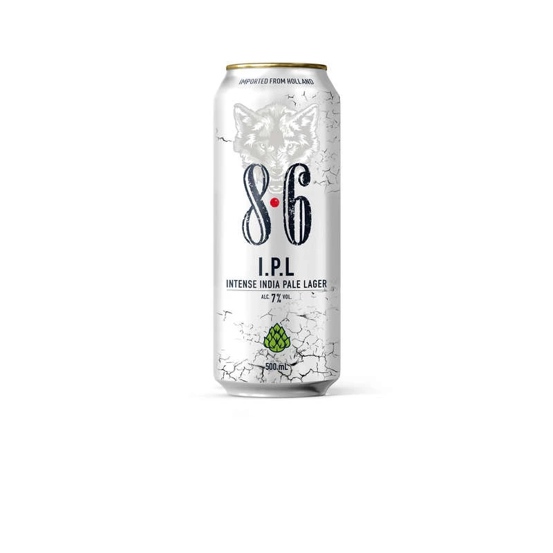 Intense India Pale Lager beer, 7°, 50cl - 8.6